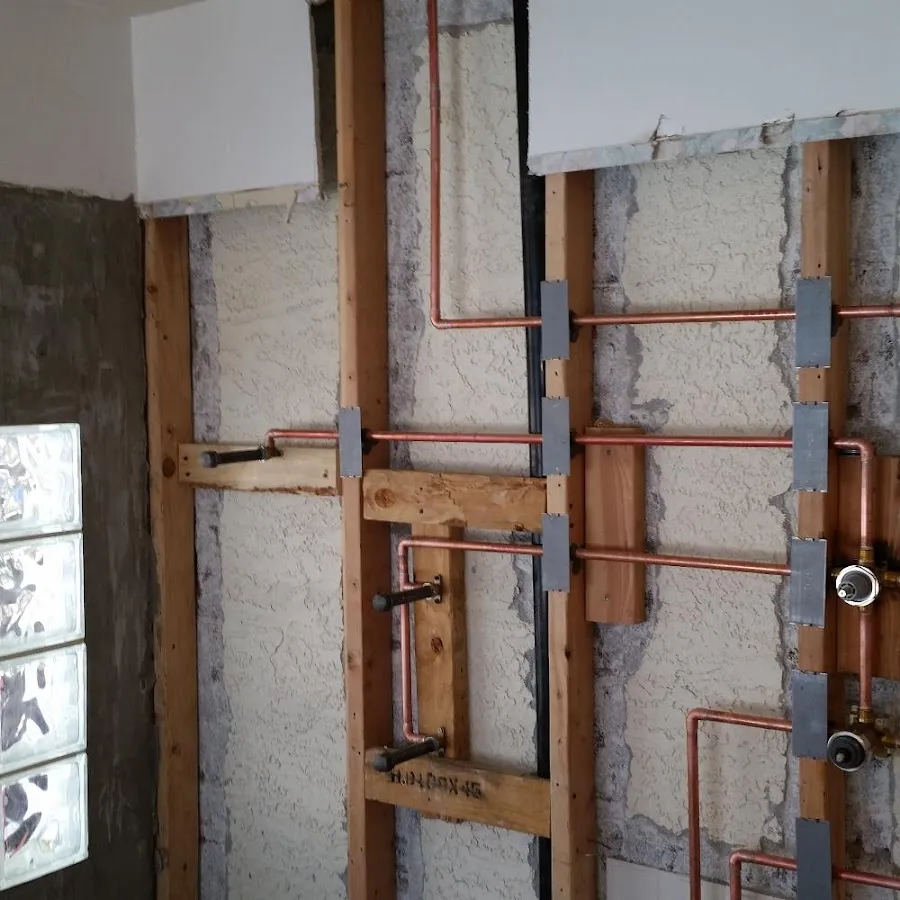 Copper pipe installation for Burst Pipe Repair in Redding