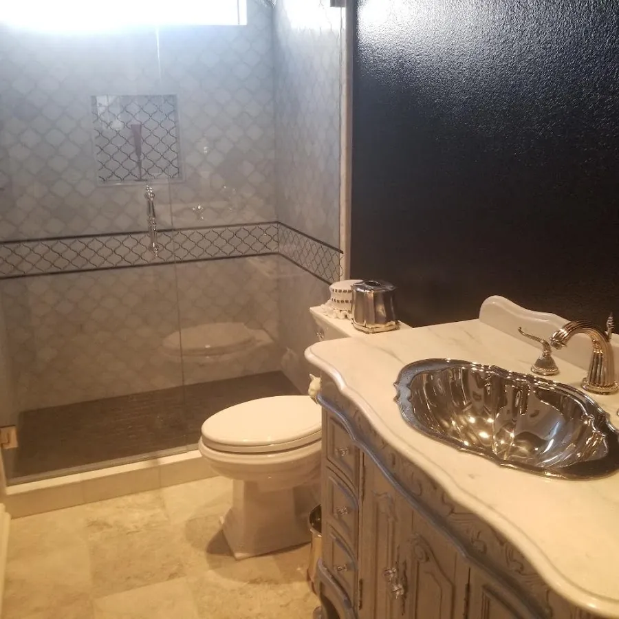 Professional plumbing work and bathroom remodeling in Redding
